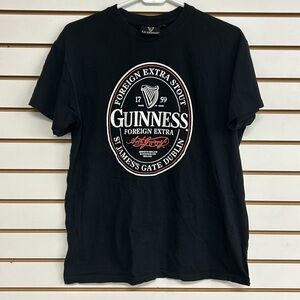 Guinness‎ T-Shirt Dublin Stout Black Size M EUC